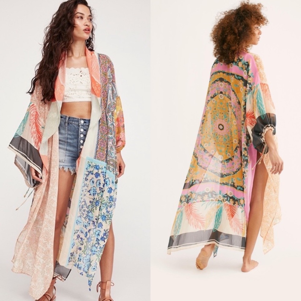 SOLD Free People Leonora Kimono - Picture 1 of 13